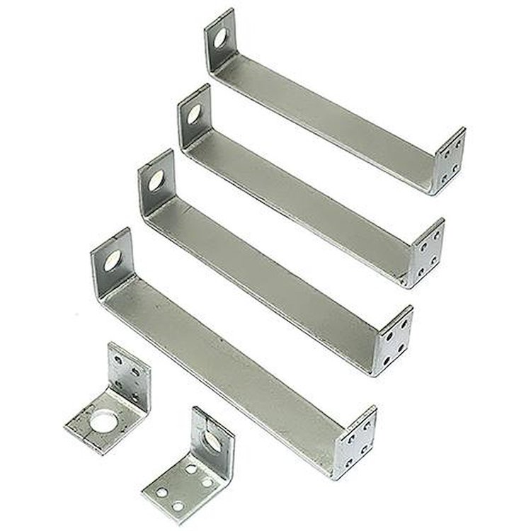 CW1771T 1968-69 Oldsmobile Cutlass, 442, W30 and W31; Under Bumper Scoop Bracket Set; 6-Piece Set
