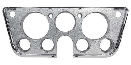 CX1005 1969-72 Chevy, GMC Pickup, Blazer/Jimmy, Suburban; Dash Instrument Bezel; 7 Gauge Design; with Chrome Face