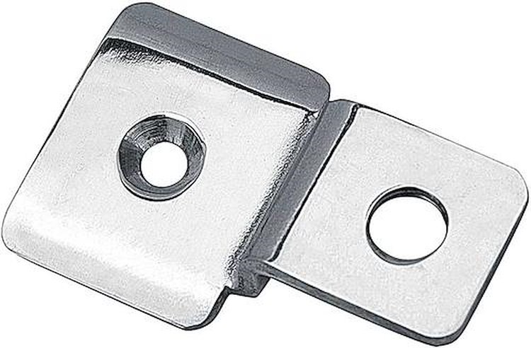CX1052 1947-53 Chevrolet/GMC Truck; Interior Mirror Bracket; Polished Stainless Steel