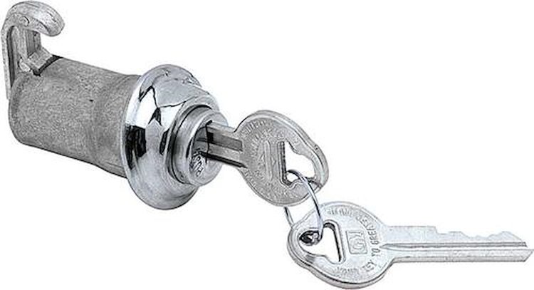 CX1074 Glove Box Lock with Keys for 1947-1953 Chevy/GMC Trucks