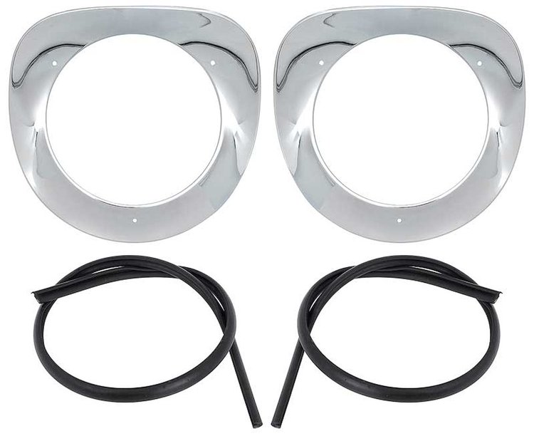 CX1225  Headlight Bezels 1955-57 Chevy/GMC Truck