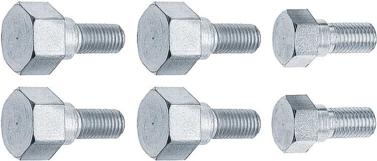CX1254  Hood Hinge Bolt Set 1947-55 Chevy, GMC Pickup, Panel, Suburban