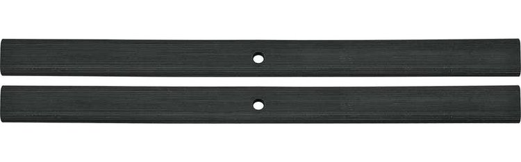 CX1319 1947-87 Chevy, GMC; Stepside, Fleetside Truck; Tailgate Chain Covers; Black