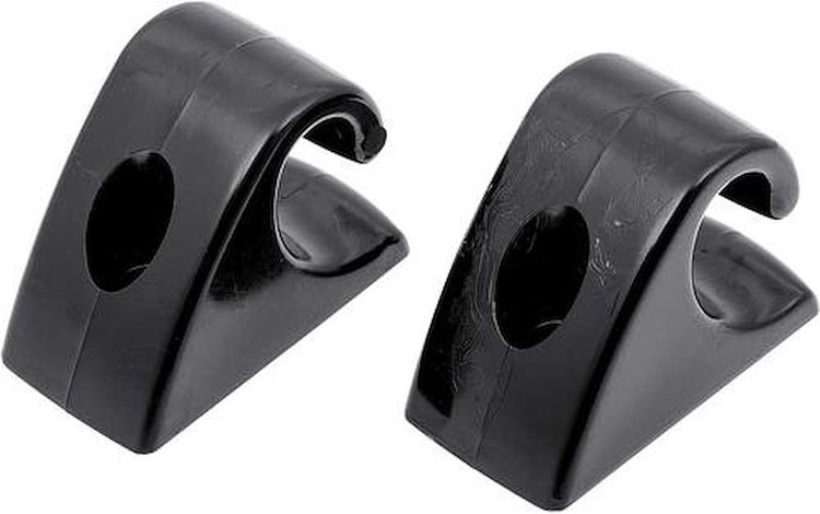CX1346 1967-72 Chevrolet/GMC Truck, Blazer/Jimmy, Suburban; Sun Visor Inner Hooks; Black