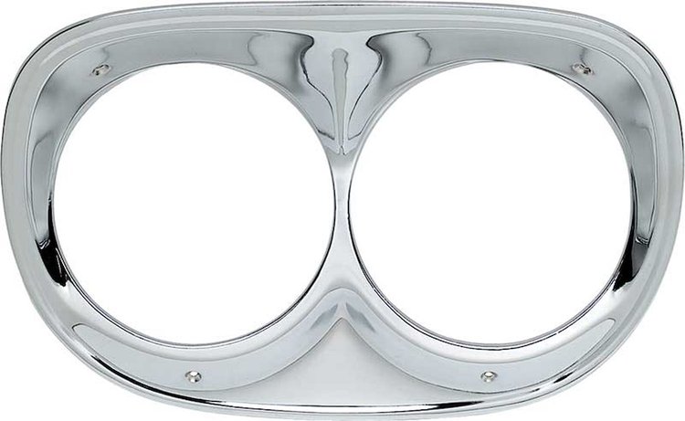 CX1433 1958-59 Chevrolet, GMC Truck; Headlamp Bezels; Pair