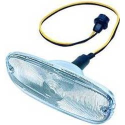 CX1559 1958-59 Chevrolet Truck; Park Lamp Assembly; with Clear Lens, Wiring and Pigtail
