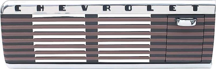 CX1647 1947-53 Chevrolet Truck; Center Dash Grill; with Ash Tray; w/Chevrolet Lettering; GM Licensed