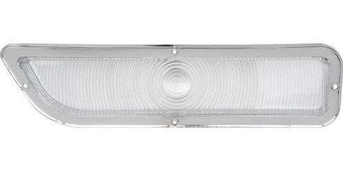 CX1702 1962-66 GMC Pickup; Clear Park Light Lens; LH Driver Side