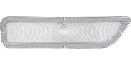 CX1703 1962-66 GMC Pickup; Clear Park Light Lens; Passenger Side