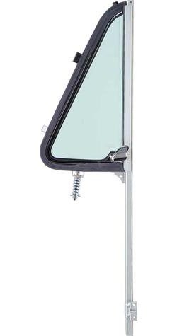 CX4817T Vent Window Assembly 1964-66 Chevy, GMC Truck; Chrome Frame; Tinted Glass; RH Passenger Side