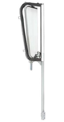 CX4929 Vent Window Assembly 1960-1963 Chevrolet, GMC Truck; Chrome Frame; Clear Glass; RH