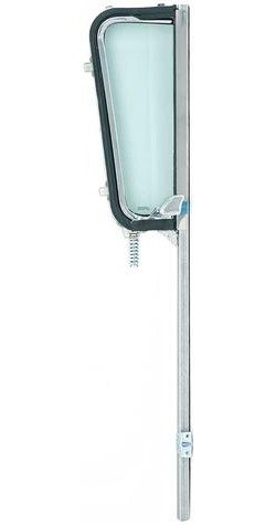 CX4929T Vent Window Assembly 1960-1963 Chevrolet, GMC Truck; Chrome Frame; Green Tint Glass; RH