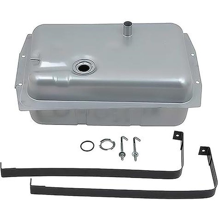 CX5056 1963-72 Chevy, GMC Pickup Truck; Fuel Tank Relocate Kit; 17-Gallon Capacity; Top Fill Style