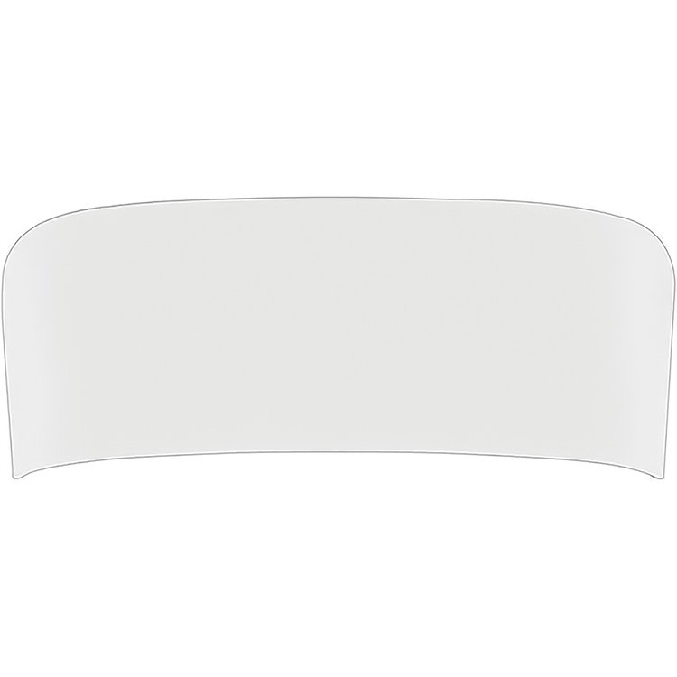 DB4001C Back Glass 1968-72 Pontiac Tempest, Lemans, GTO 2-Door Hardtop, Coupe (with post)