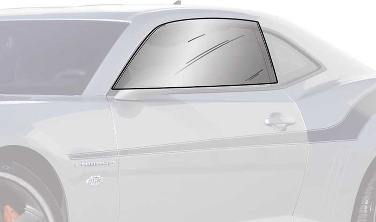 DD11717T Door Glass (RH) 2010-15 Camaro Coupe-Aftermarket