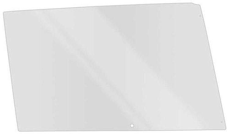 DD3882C 1967 Mopar B-Body 2 Door Hardtop/1967-70 Convertible Replacement Door Glass; Clear; LH