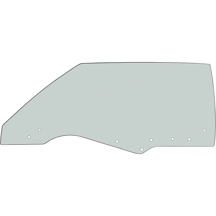 DD4477T Door Glass for 1970-1972 Chevy Chevelle, Monte Carlo, Buick GS, Skylark, Olds F85, Cutlass, 442, Pontiac GTO, Tempest