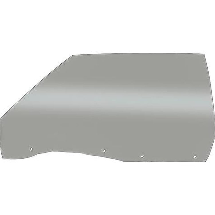DD4621Y 1971-73 Impala, GM Full-Size, 2 Door Hardtop, Front Door Glass, LH, Custom Gray Tint