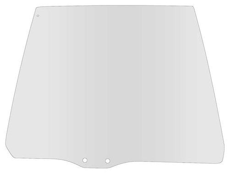 DD6138C Door Glass; 1980-89 GM B, C-Body Sedan/Wagon Rear Clear RH