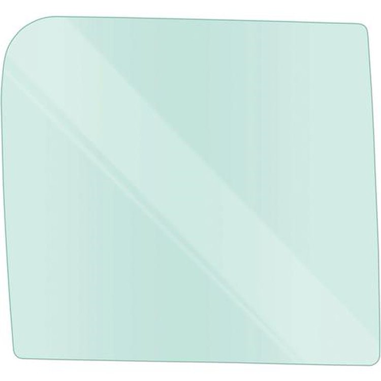 DD6318T 1981-91 Chevy, GMC, Crew Cab Pickup, Suburban; Rear Side Door Window Glass; Tempered; Light Green Tint; LH Driver Side