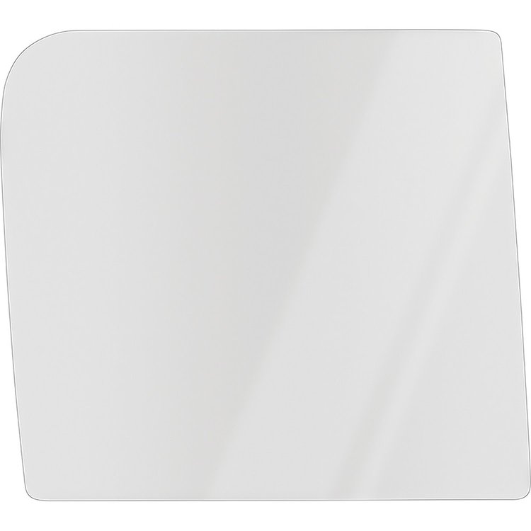 DD6332C 1981-91 Chevy, GMC, Crew Cab Pickup, Suburban; Rear Side Door Window Glass; Laminated; Clear; RH Passenger Side