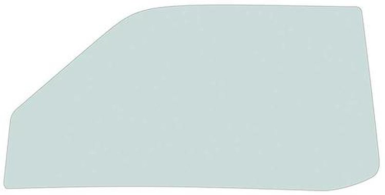 DD6479 Door Glass 1983-93 Mustang, 1983-86 Capri Sedan/Hatchback Tinted LH (Without T-Top)