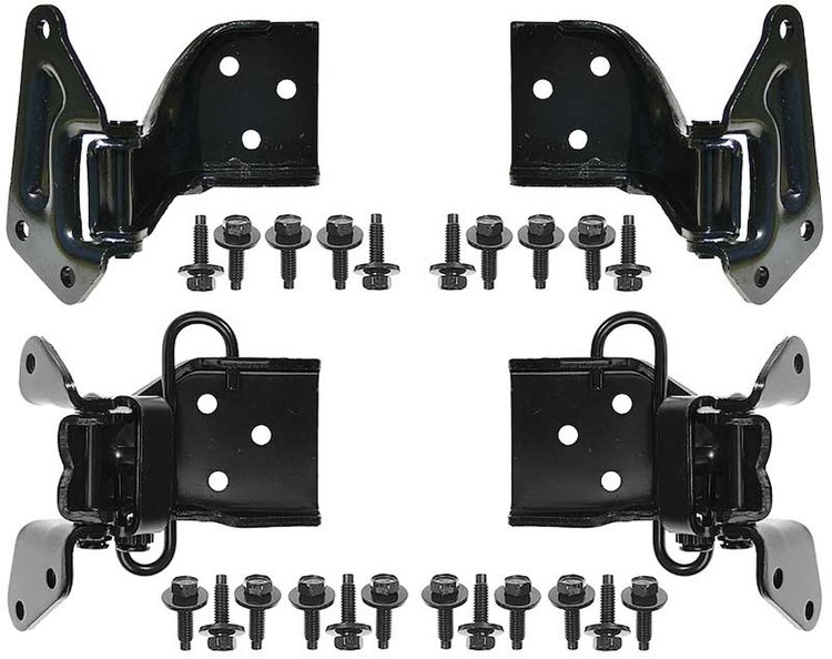 DHK3 Upper and Lower Door Hinge Kit 1967-68 Mustang, Cougar