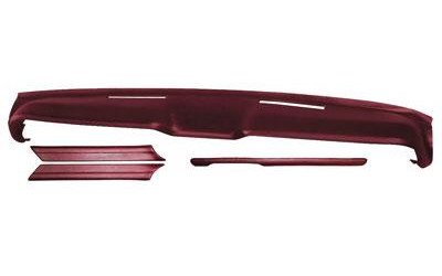 DPK3 1967-68 Mustang Dash Pad Set - Maroon