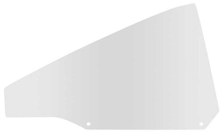 DQ4049C Quarter Glass-1968-70 Mopar B-Body; 2-Door Hardtop; Clear; RH