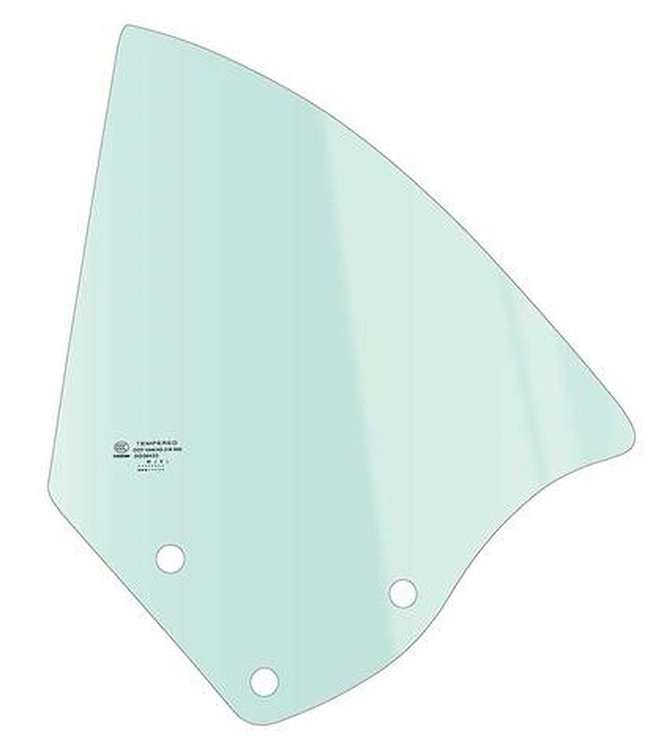 DQ8433 Rear Quarter Window Glass-1994-00 Mustang Convertible LH (To Mfg Date 9-20-99)