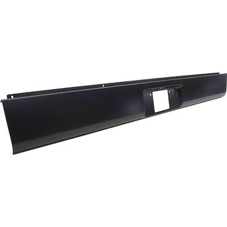 DT110610 1972-93 Dodge D/W Fleetside Pickup; Rear Roll Pan; With License Plate Provision and License Lamp