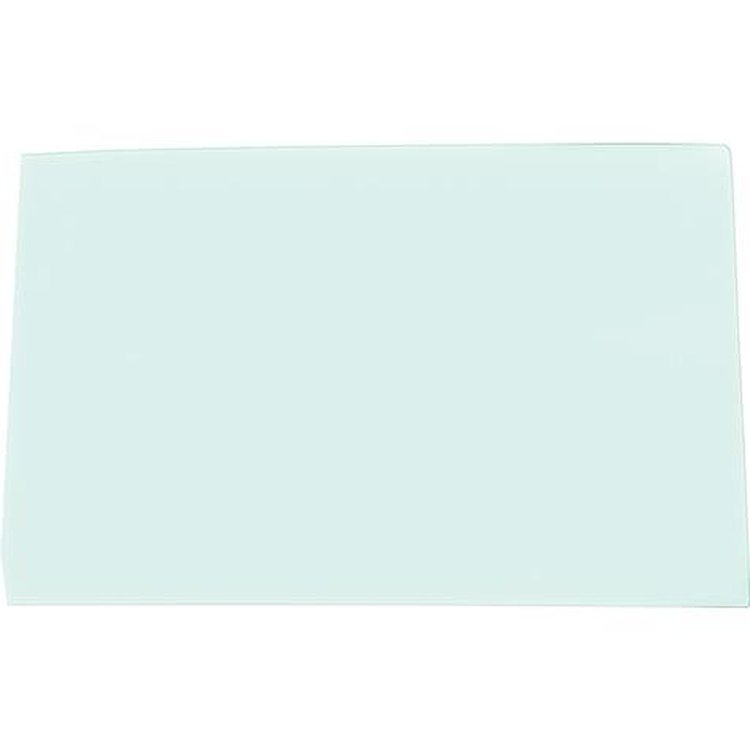 DT2439T 1963-64 Biscayne, Bel Air, Catalina, LeSabre 2 Door Sedan, Front Door Glass, LH/RH, Light Green Tint