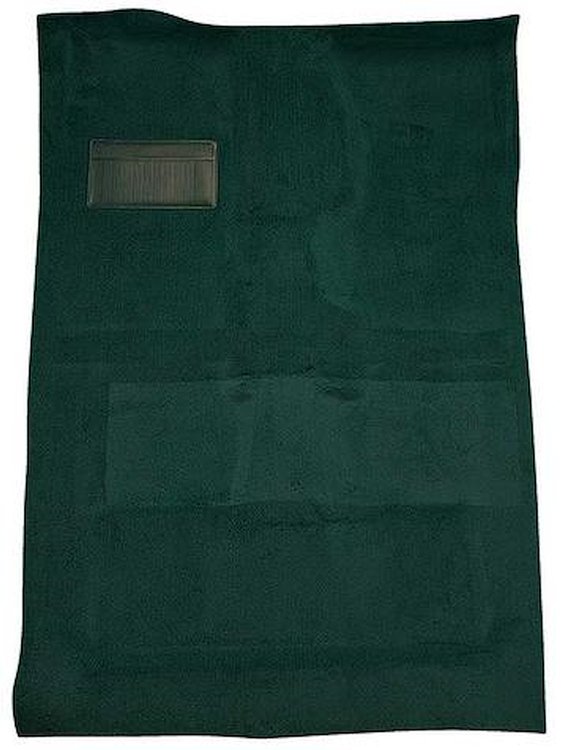 DT2471657 1975-85 Dodge D/W Series Pickup Truck, Crew Cab, 2WD/Manual, 4WD/All,; Cutpile Carpet; Kit, Blue Green