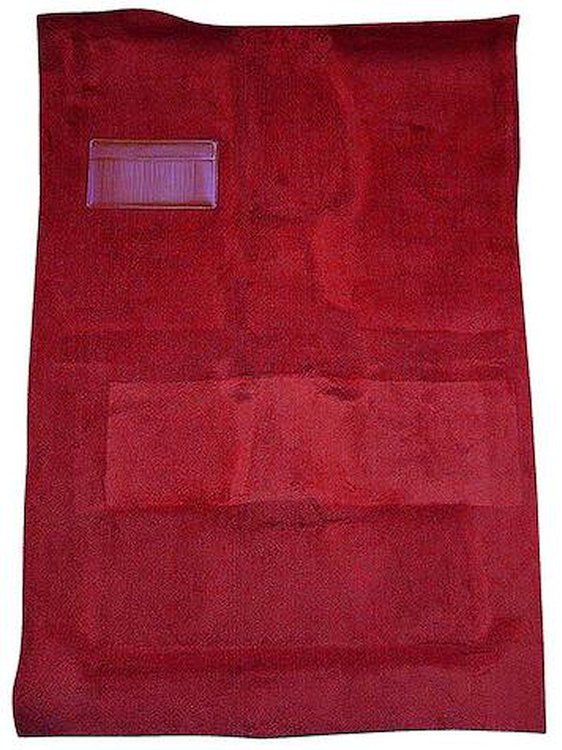 DT2471703 1975-85 Dodge D/W Series Pickup Truck, Crew Cab, 2WD/Manual, 4WD/All,; Cutpile Carpet; Kit, Dark Red