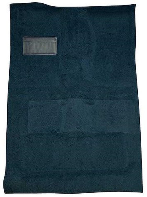 DT2471713 1975-85 Dodge D/W Series Pickup Truck, Crew Cab, 2WD/Manual, 4WD/All,; Cutpile Carpet; Kit, Dark Blue