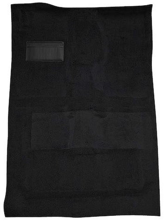 DT2471801 1975-85 Dodge D/W Series Pickup Truck, Crew Cab, 2WD/Manual, 4WD/All,; Cutpile Carpet; Kit,; Black