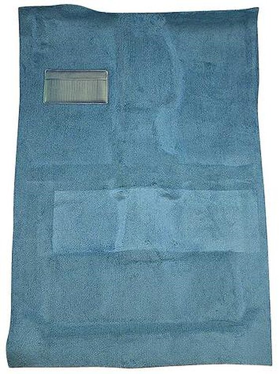 DT2471802 1975-85 Dodge D/W Series Pickup Truck, Crew Cab, 2WD/Manual, 4WD/All,; Cutpile Carpet; Kit, Blue