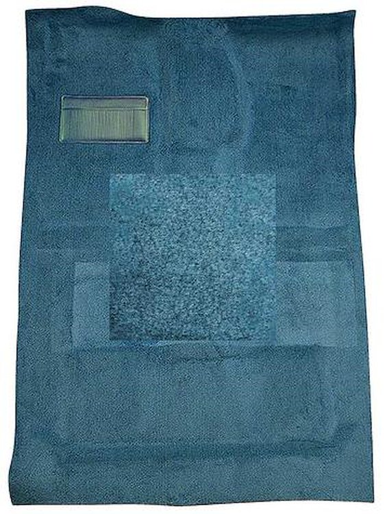 DT2471818 1975-85 Dodge D/W Series Pickup Truck, Crew Cab, 2WD/Manual, 4WD/All,; Cutpile Carpet; Kit, Ocean Blue