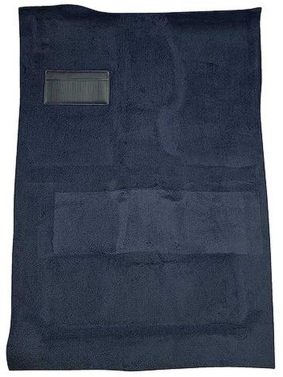 DT2471840 1975-85 Dodge D/W Series Pickup Truck, Crew Cab, 2WD/Manual, 4WD/All,; Cutpile Carpet; Kit, Navy Blue