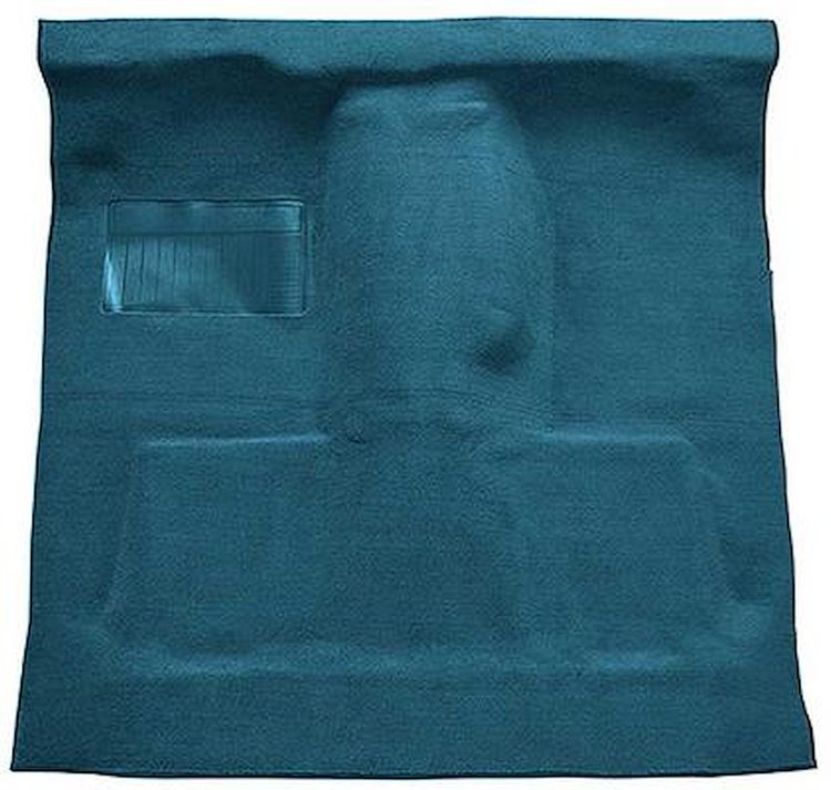 DT3934787 1974-93 Dodge D/W Series Pickup Truck, Regular Cab, 2WD/Manual, 4WD/All,; Cutpile Carpet; Kit, Blue