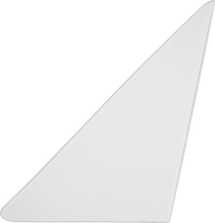 DV3626C Vent Window Glass for 1966-1967 Buick GS, Special, Skylark, Olds F85, Cutlass, Pontiac GTO, LeMans