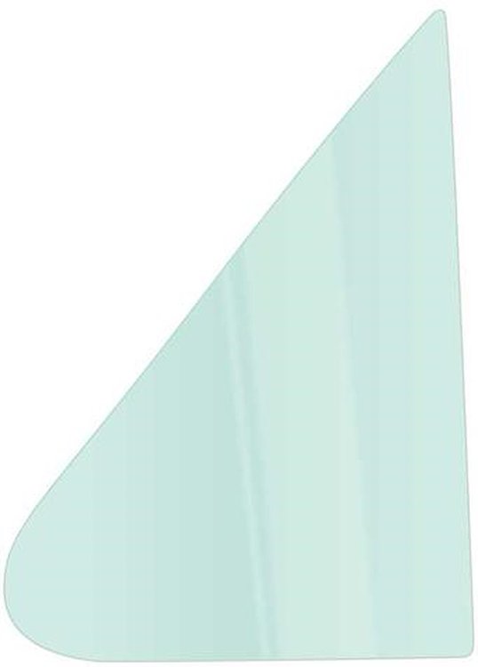 DV6059T 1980-91 Ford F100, F150, F250, F350, Bronco; Front Door Vent Glass Window; Light Green Tint; LH Driver Side