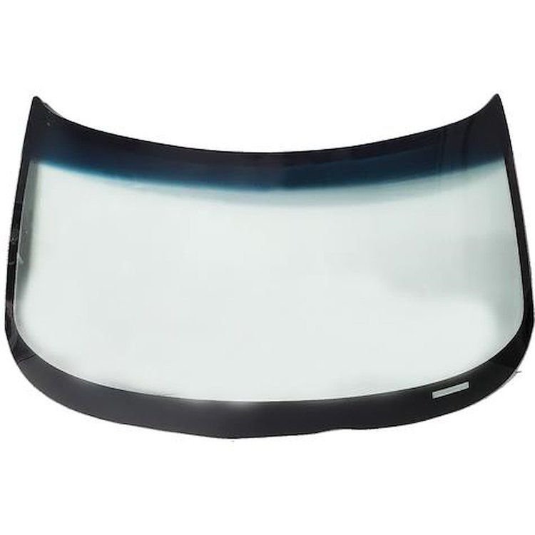 DW1112T Front Windshield Glass; 1991-96 Chevrolet Corvette; Coupe or Convertible; Solar Tint; With Upper Shaded Band