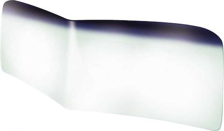 DW4235G 1947-53 GM Truck 1 Piece Custom Windshield Glass with Seal - Green Tint with Blue Shade