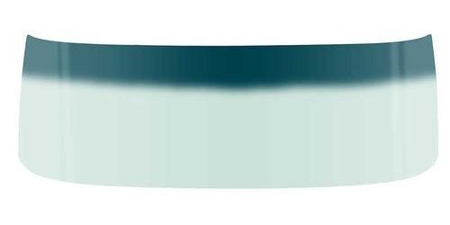 DW602S 1961-66 Ford F100, F250, F350 Pickup Truck; Front Windshield Glass; Green Tint; with Blue/Green Upper Shade