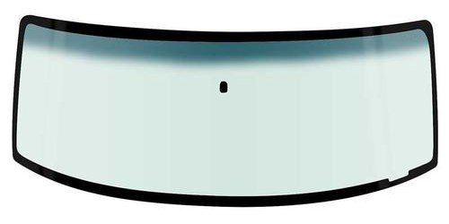 DW910T 1980-86 Ford Pickup, Bronco, Super Duty; Front Windshield Glass; with Mirror Bracket; Light Green Tint; Blue/Green Upper