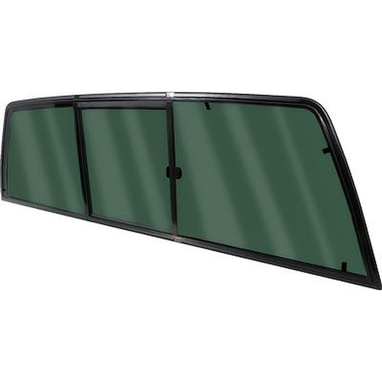 DY90004Y 1988-99 Chevy, GMC C/K Pickup; Sliding Glass Rear Window; Three Panel; Dark Limo Privacy Tint; (GMT400 Series)