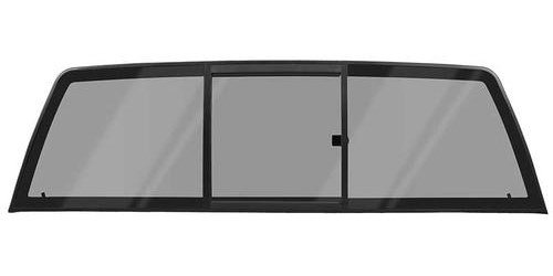 DY90096Y 1999-2013 Silverado, Sierra C/K Pickup Truck; Back Sliding Window Glass; 3-Panel; Dark Limo Privacy Tint; (GMT800, 880,