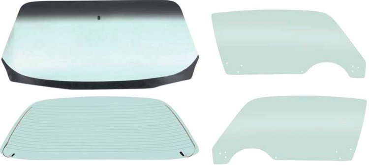1975-81 F-Body Coupe Glass Kit - Tint - With Defrost