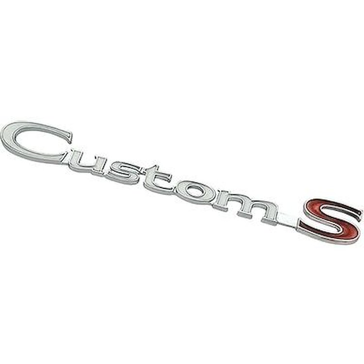 EM2140G 1969 Pontiac GTO, LeMans, Tempest; Fender Emblem; in.Custom-S in.